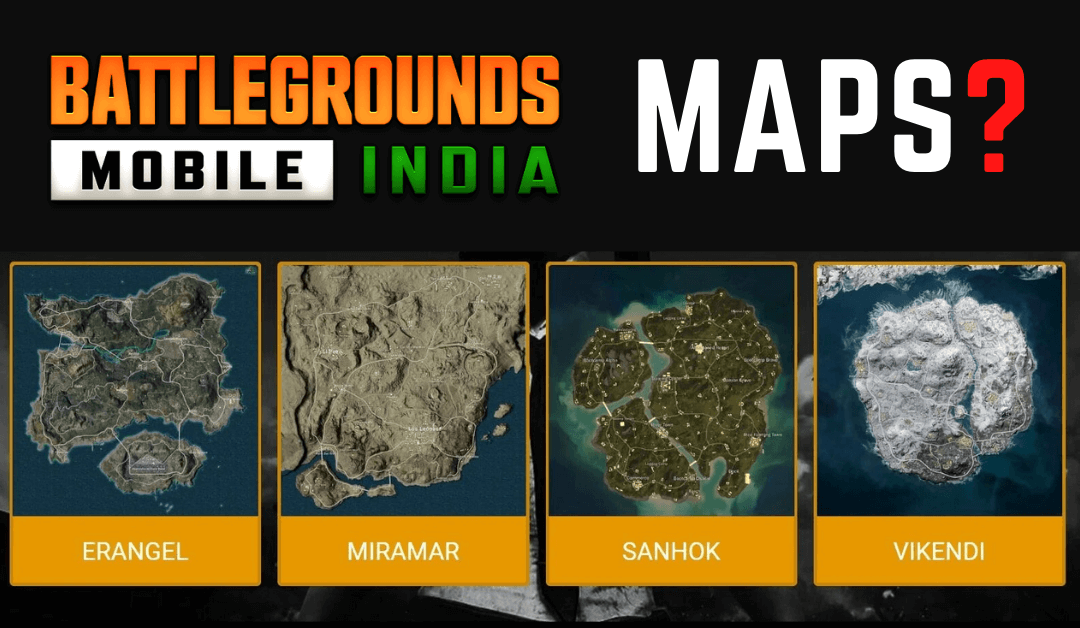 Battlegrounds Mobile India Erangel Map