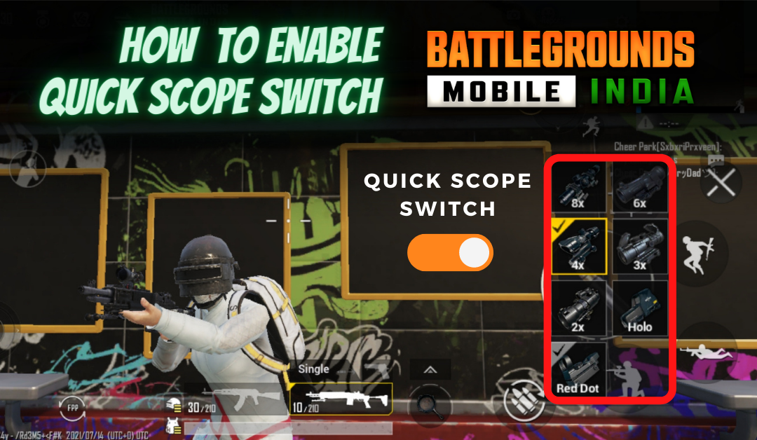 How to Enable Quick Scope Switch in BGMI