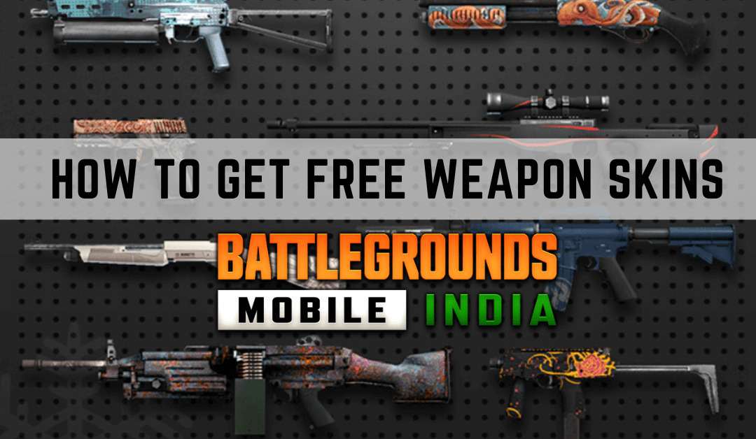 How to Get Free Weapon Skins in Battlegrounds Mobile India