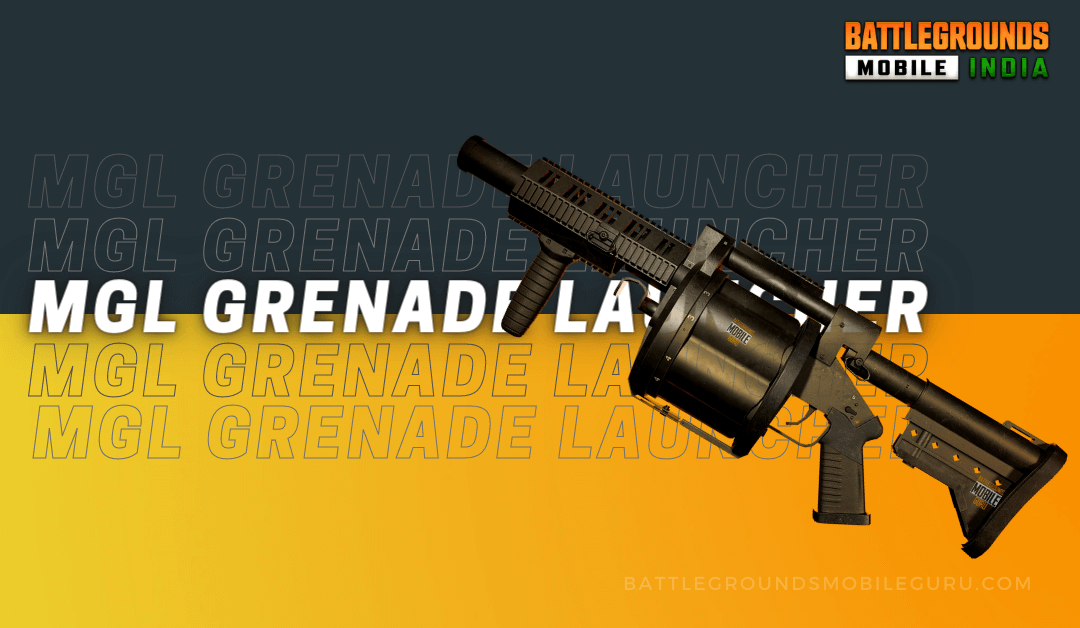 BGMI MGL Grenade Launcher
