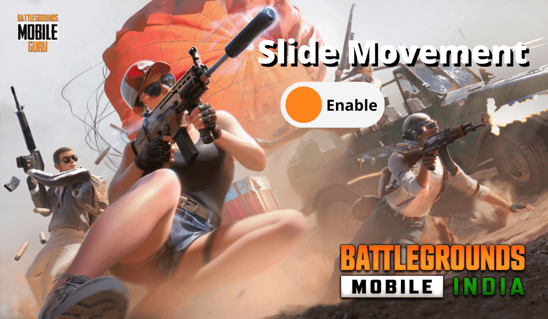 How to Enable or Disable Slide in BGMI